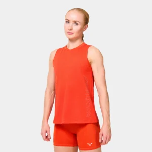 Core Full Length Tank - Orange