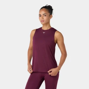 Lightweight Crew Neck Tank - Fig